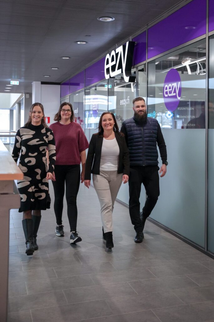 Eezyn henkilöstövuokraus Lappeenrannassa – paikallinen tiimi toimistolla